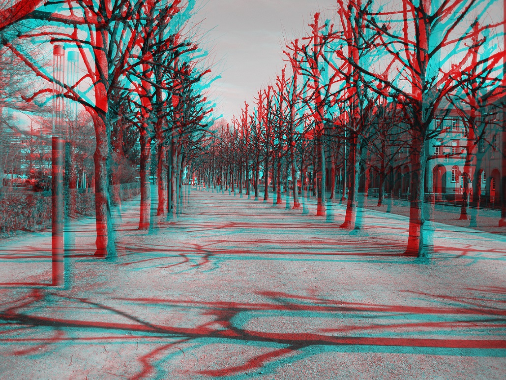 Anaglyph Allee